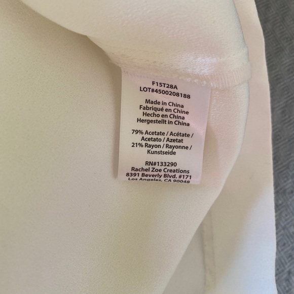 RACHEL ZOE White Blouse - Picture 5 of 5